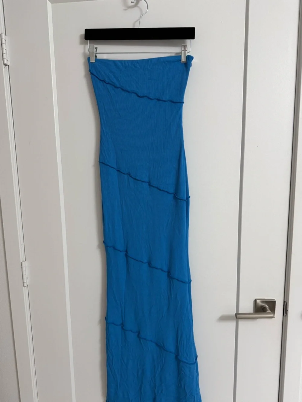 White Fox Blue Maxi Dress - Picture 2 of 3